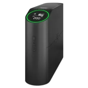 [UPSAPCBGM1500B] UPS APC BACK-UPS PRO 1500VA FOR GAMING 120V PURE SINEWAVE LCD, BLACK, 3 USB 10 NEMA