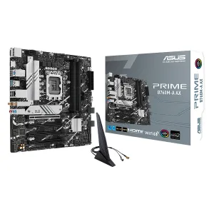 [MBOASUB1EI0M1AA] MBO ASUS PRIME B760M-A AX 13VA 4DDR5 WIFI 2HDMI DP 2M.2 2USB-3.2 2USB-A PCIE4.0 MATX