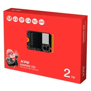 [HDDADASGMS552TB] SSD XPG 2TB S55 M.2 2230 PCIE 4.0 NVMe 5000MBs