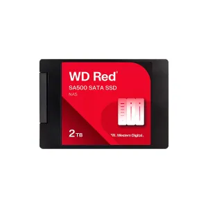 [HDDWDIS200T2R0A] SOLID STATE DRIVE WESTERN DIGITAL 2TB SA500 NAS SATA 2.5INCH 7MM RED