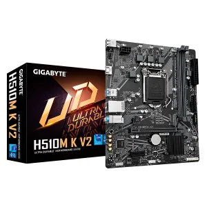 [MBOGIBH510MK-V2] MBO GIGABYTE H510M K V2 11TH LGA1200 2DDR4-3200 HDMI M.2 4USB3.2 6USB2.0 PCIe3.0 mATX