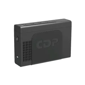 [UPSCDPLI-504BLK] UPS CDP LI-504 500VA-250W LITHIUM BATERY 4 TOMAS 1USB-C NEGRO