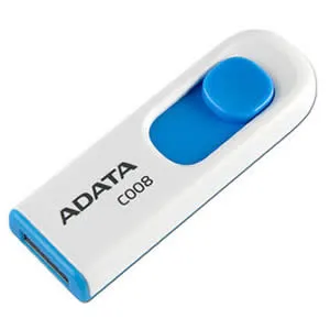 [FMEADA32GAC08WB] FLASH MEMORY ADATA 32GB-AC008-32G-RWE BLANCO-AZUL