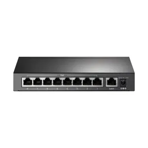 [SWITPLTLSF1009P] SWITCH TPLINK TL-SF1009P 9PORT 10-100MBPS DESKTOP POE Plus No-Administrable Negro