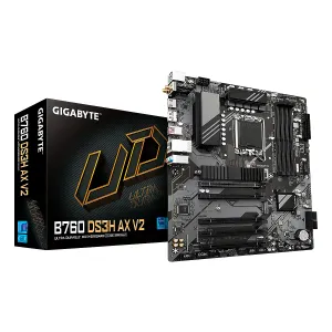 [MBOGIBB760D3AV2] MBO GIGABYTE B760 DS3H AX V2 13VA LGA1700 4DDR5 WIFI HDMI DP 2M.2 USB-TYPE-C PCIe5.0 ATX