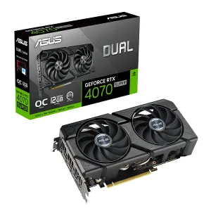 [VIDASUV0KC0M0AA] VIDEO ASUS DUAL GEFORCE RTX-4070 SUPER EVO OC 12GB GDDR6X 192BITS HDMI 3DP PCI EXP. 4.0