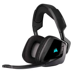 [HSECORCA9011201] HEADSET AUDIFONOS CORSAIR PREMIUM PARA JUEGOS VOID RGB ELITE WIRELESS 7.1 CARBON