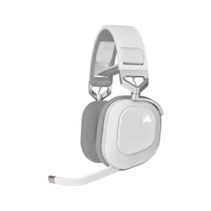 [HSECORCA9011236] HEADSET CORSAIR HS80 RGB WIRELESS WHITE
