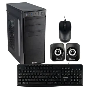 [CASQUAC3151CBBK] CASE QUASAD C3151 2USB3.0 USB2.0 24-4 PINES 2SATA 2USB3.0 1USB2.0 TECL. MOU. PAR. FP NEGRO