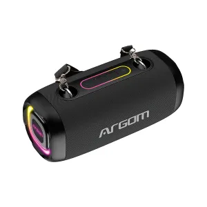 [PARARGSP-3141BK] PARLANTES ARGOM Radyon X41 Premium WIRELESS BT with LED Lights Black