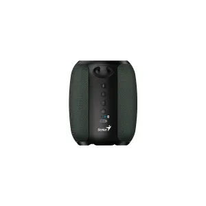 [PARGENSP915BTBG] PARLANTE GENIUS PORTATIL SP-915T 5w bluetooth LED-RGB Negro Gray