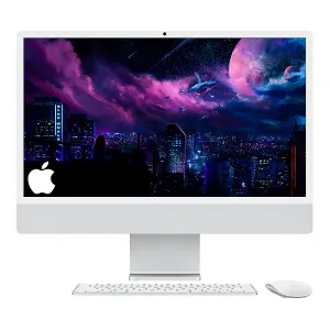 [COPAPLMWUC3LLA] COP. APPLE IMAC AIO M4 16GB 256GB-SSD 24INCH BT WIFI CAM-12M 2Thunderbolt-4IO Silver