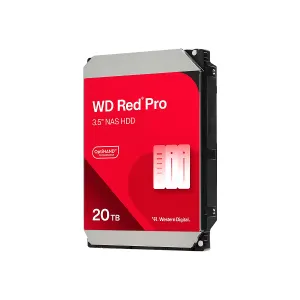 [HDDWDIWD202KFGX] DISCO DURO WESTERN DIGITAL Red Pro NAS 20TB 7200RPM SATA 6 Gb-S 512MB-Cache  3.5INC. RED