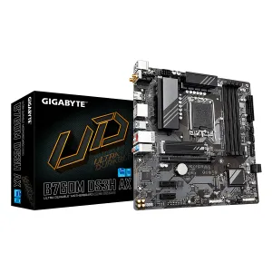 [MBOGIBB760MDSAX] MBO GIGABYTE B760M DS3H AX 13VA LGA1700 4DDR4 WIFI BT HDMI 2DP 2M.2 USB-TYPE-C PCIE4.0 MATX