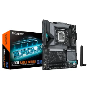 [MBOGIBB860EAW6E] MBO GIGABYTE B860 EAGLE WIFI6E Intel Core Ultra LGA1851 DDR5-6400 HDMI DP 3M.2 PCIe 5.0 ATX