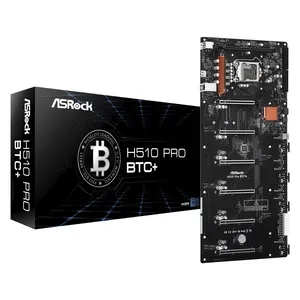 [MBOASRH510PBTCL] MBO ASROCK H510 PRO BTC PLUS 11VA. LGA1200 DDR4 HDMI 6PCI-EX3.0 M.2 2USB3.2