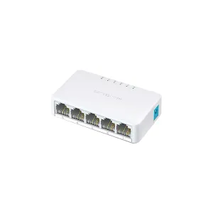[SWIMERMS105] SWITCH MERCUSYS ESCRITORIO 5-PORT 10-100MBPS