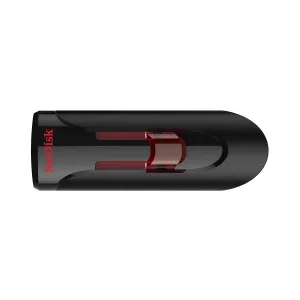 [FMESDCSDCZ6032G] FLASH MEMORY SANDISK 32GB CRUZER GLIDE USB 3.0 BLACK - RED