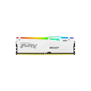 [DIMKIN36BWE2A16] DIMM KINGSTON FURY BEAST WHITE RGB EXPO 16GB 1RX8 DDR5-6000MTs CL36 288-pin Non-ECC