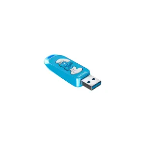 [FMESNDCZIS64G46] FLASH MEMORY SANDISK 64GB Smurfs USB-A 5y Blue