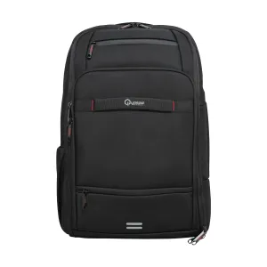 [MALQUAQXB-ELPAK] MOCHILA NOTEBOOK QUASAD QXB-ElitePack NYLON 15.6INC. NEGRO FILOS ROJOS