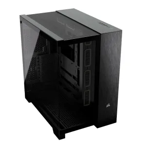 [CASCORCC9011283] CASE CORSAIR ATX 6500X Mid-Tower DUAL-CAMERA Tempered Glass 3USB3.2 HD-Audio Black-Obs.-Alum