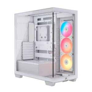[CASCORCC9011323] CASE CORSAIR ATX 3500X RS-R  ARGB Panoramic Glass 2USB-C 2USB3.2 HD-Audio Mid-Tower White