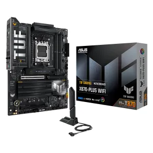 [MBOASUX870PLSWF] MBO ASUS TUF GAMING X870-Plus WIFI AMD AM5 4DDR5 WIFI HDMI 2USB4 4M.2 10USB PCIe5.0-4.0  ATX