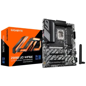 [MBOGIBZ890UDW6E] MBO GIGABYTE Z890 UD WIFI6E Intel Core Ultra Series LGA1851 DDR5-6400 BT DP 8USB 3M.2 PCIe4.0 ATX