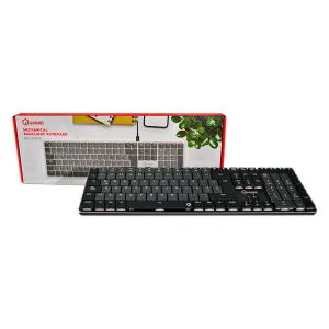 [KEYQUAQK-KEYPRO] TECLADO QUASAD QK-KEYPRO MECANICO 111 Keys Profile Short LED Lighting USB Anti-ghosting WIRED USB